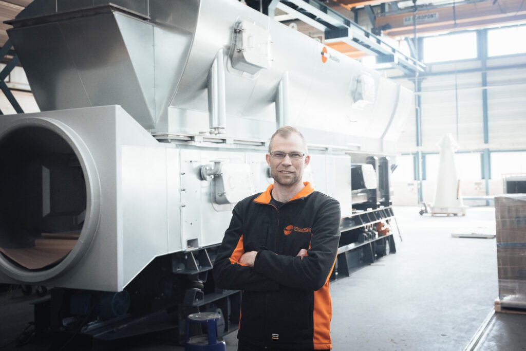 Daniel Strydom bij Ventilex