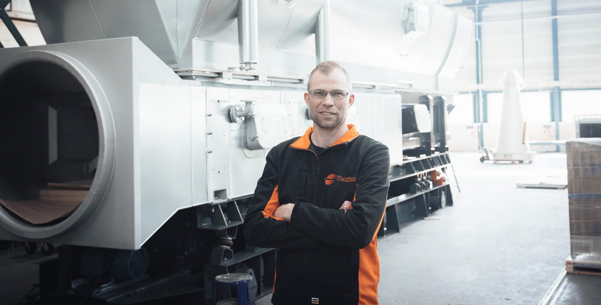 Daniel Strydom bij Ventilex